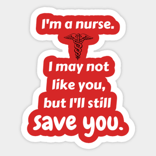 Nurses Rock Sticker